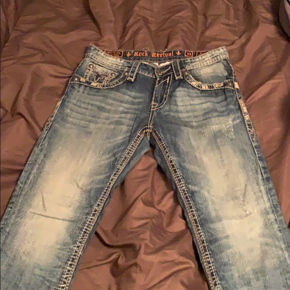 Rock revival jeans